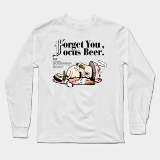 Mushroom Love BEER, Light Long Sleeve T-Shirt